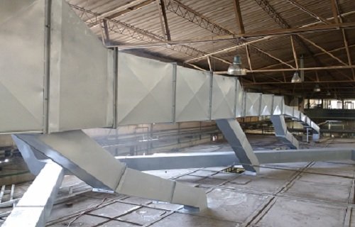 Sistema de ventilación industrial Industrias Japan Tocancipá