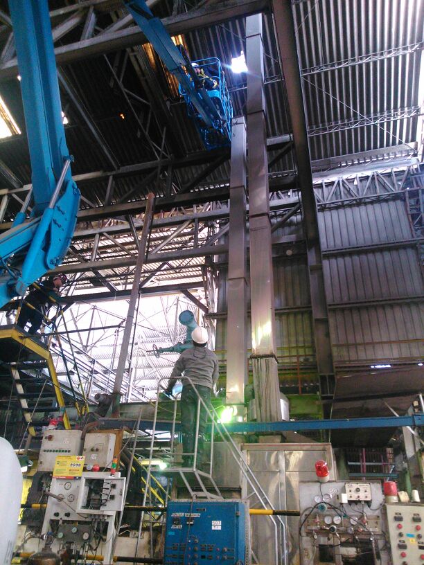 Campana extractora en acero inoxidable anticorrosivo