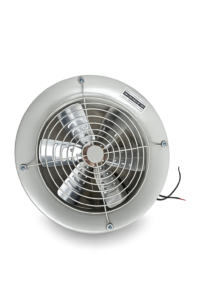 Extractor de aire tipo axial ideal para sistemas de ventilación industrial y comercial